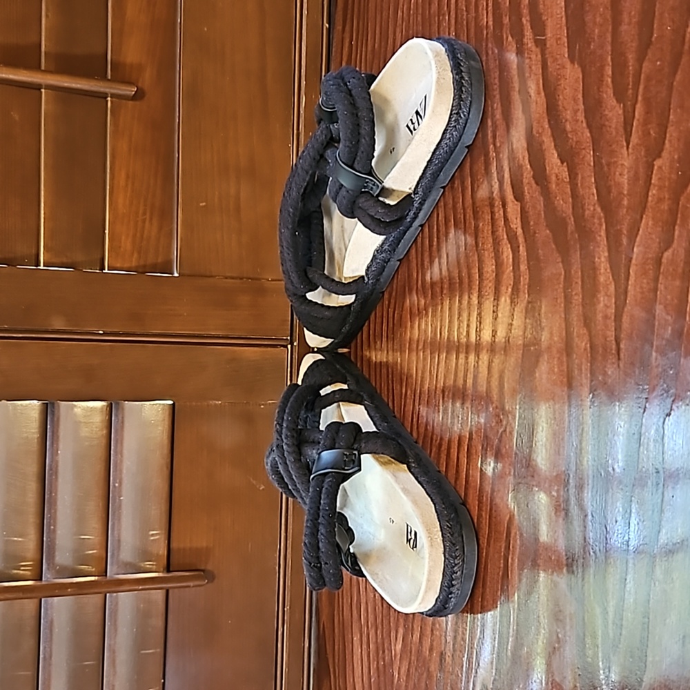 Zara Rope Sandals - Picture 3 of 6